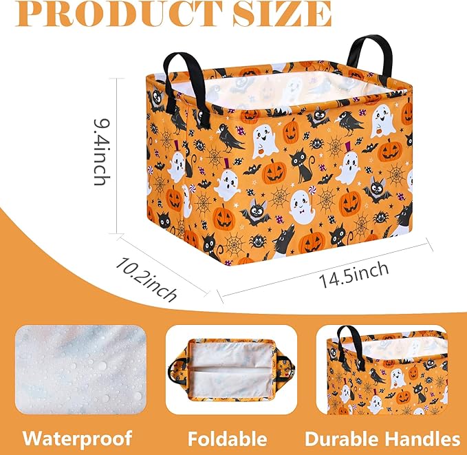 Rectangle Gift Storage Basket Home Shelf Storage Basket Organizer Box Clothes Laundry Hamper Nursery Basket Laundry Basket with Handles