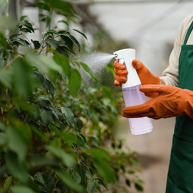 Spray Bottle for Hair (10.15OZ /300ML) Continuous Ultra Fine Mist Sprayer for Hair, Salons, Barber, Plants, Skin Care, Gradient Purple