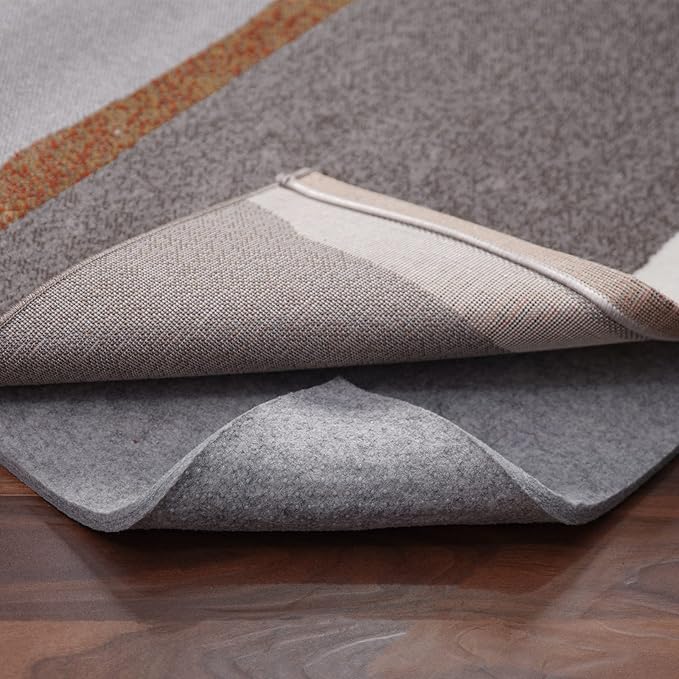 Resare Non Slip Rug Pad Gripper - 2x3 Feet 1/8" Extra Thick Felt Under Rug for Area Rugs and Hardwood Floors,Super Cushioned Non Skid Carpet Padding