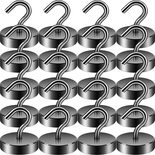 Neosmuk Magnetic Hooks, Cruise Ship Essentials, 26#,Gunmetal