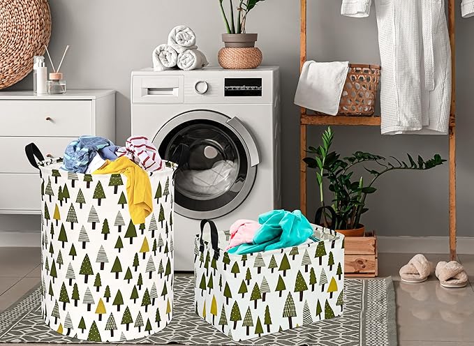 Kids Xmas Empty Storage Basket Gifts Toys Organizer Nursery Bins for Women Hamper for Organizing Home/Dorm/Kitchen/Pet/Office/Closet/Shelf/Room Decor