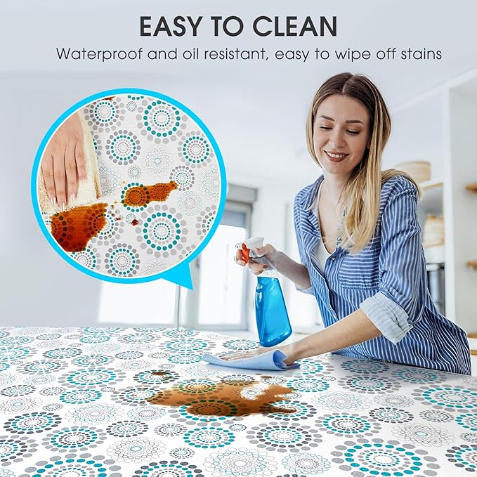 Drawer and Shelf Liner, Non-Slip Kitchen Cabinet Liners Non-Adhesive Thick Strong Grip Waterproof Washable Mats Protect Dresser Shelves Cupboard Bathroom Cabinets, Spiral, 18 in X 10 FT