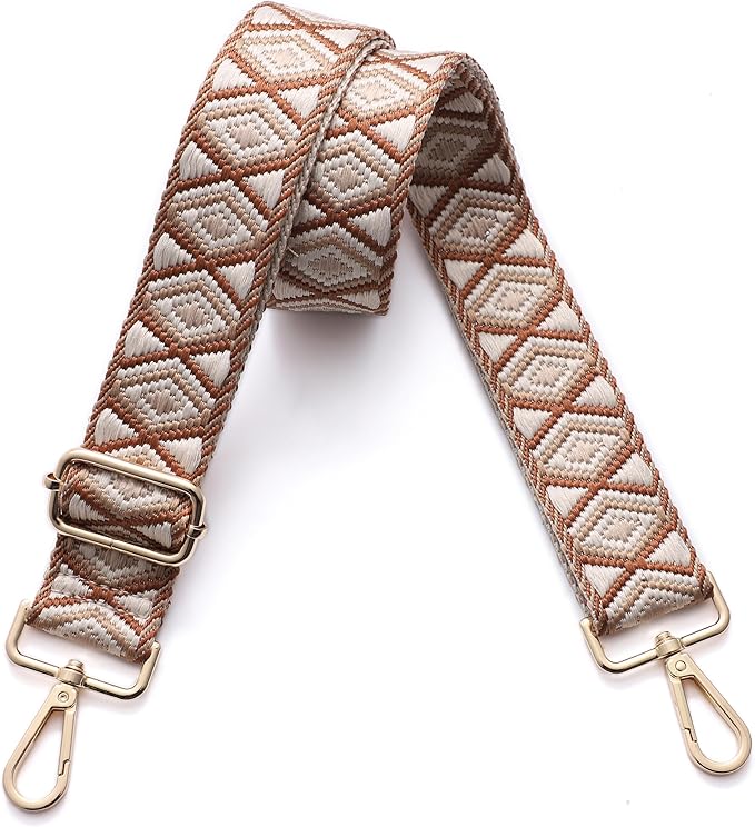 S-Jacorry Purse Strap Replacement Crossbody Wide Shoulder Strap Adjustable Canvas Straps Handbag Strap Replacement Belts