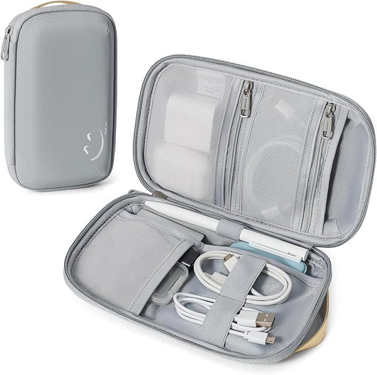 Travelkin Travel Cord Organizer, Small Electronic Organizer Travel Case, Cable Organizer Bag For Cords,Chargers Phone, Sd Card,Usbs