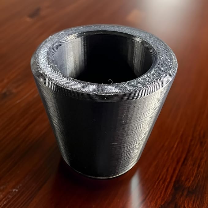 Red Bull Slim Can Cup Holder Adapter (3D Printed in the USA) (Black)