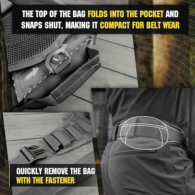 M-Tac CCW Sling Bag for Men & Women - EDC Shoulder Bag Tactical - Crossbody Concealed Carry Bag - Mens Chest Pack
