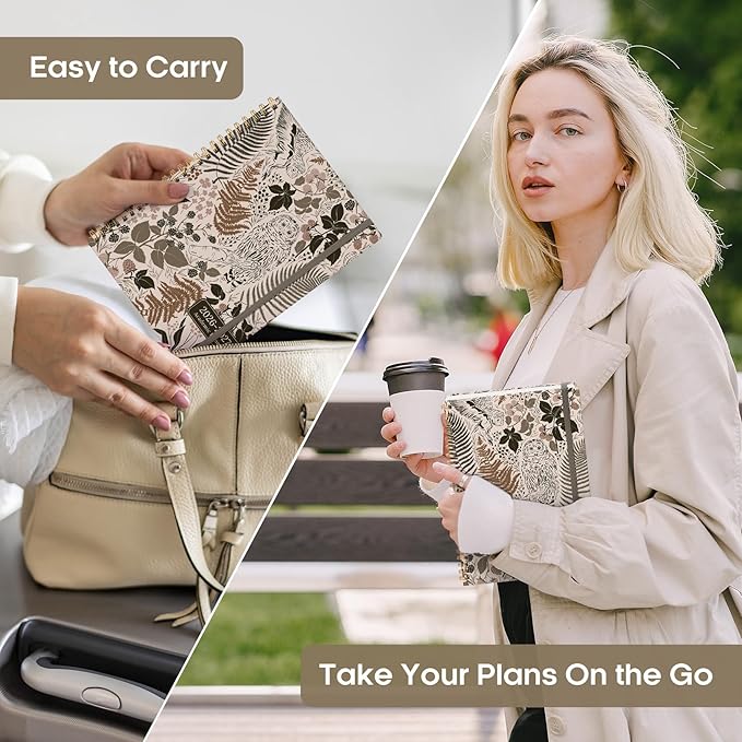 Academic Planner 2026-2027, Weekly and Monthly Calendar Book, July 2026 – June 2027, Hardcover Planner with Tabs, Perfect for Teachers, Students, Women & Men, A5 (6.4" x 8.5") - Owl