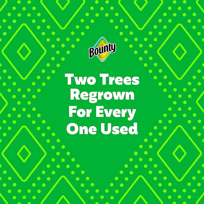 Bounty Select-A-Size Paper Towels, Prints, 2 Triple Rolls = 6 Regular Rolls