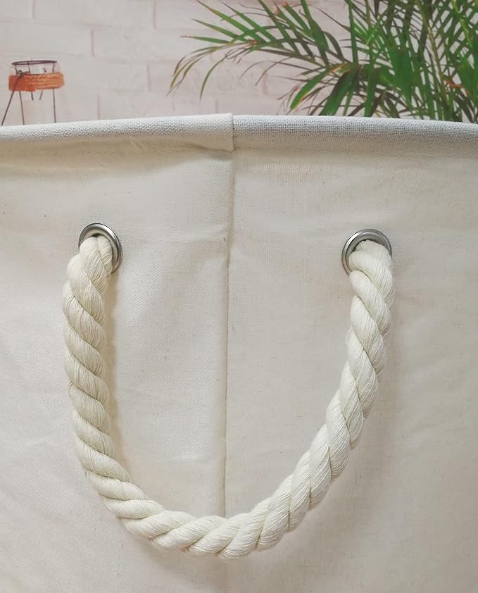 Round Laundry Basket Storage Bins Nursery Hamper Gift Baskets for Home,Office,Home Decor