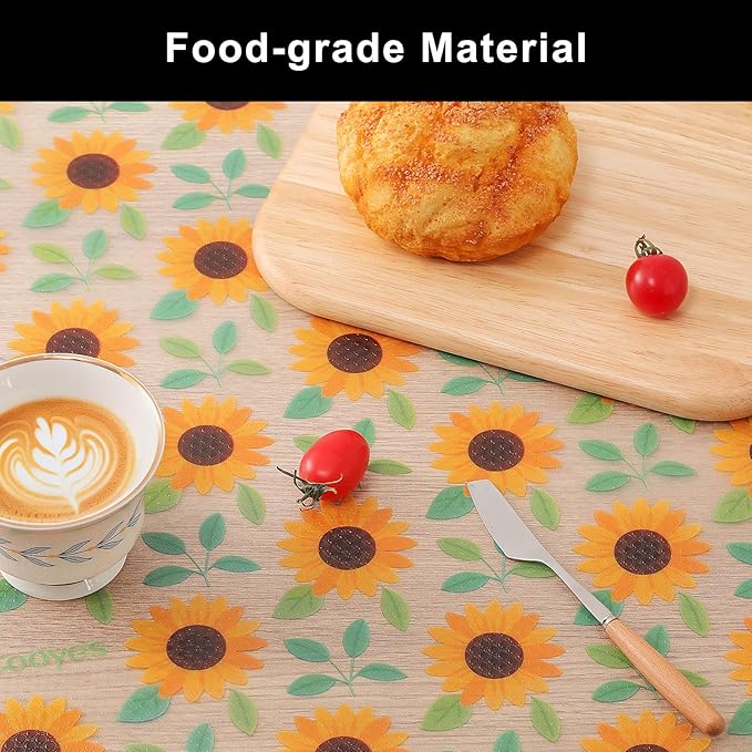 Cooyes Shelf Liner – Premium Non-Adhesive Cabinet & Drawer Liner for Kitchen – Waterproof Shelf Paper with Modern Pattern – Durable EVA Cabinet Mat – Easy to Cut （23.6" W x 236" L）