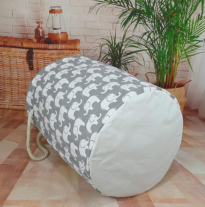 Round Laundry Basket Storage Bins Nursery Hamper Gift Baskets for Home,Office,Home Decor