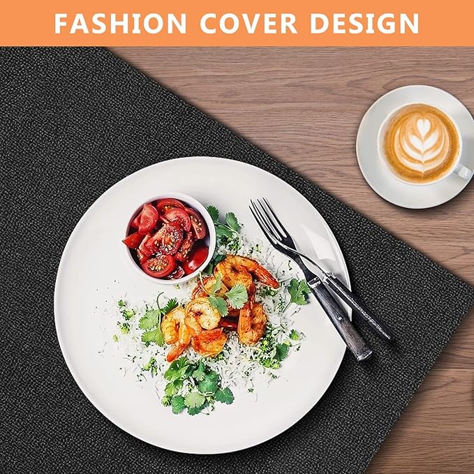 WochiTV Shelf Liner for Cabinets, Drawer 20 x 118 inches, Non Adhesive Non Slip Foam Rubber Mat for Kitchen, Pantry, Bathroom, Cupboard, Garage, Closet, Shelves, Drawer, Tool Box, Black