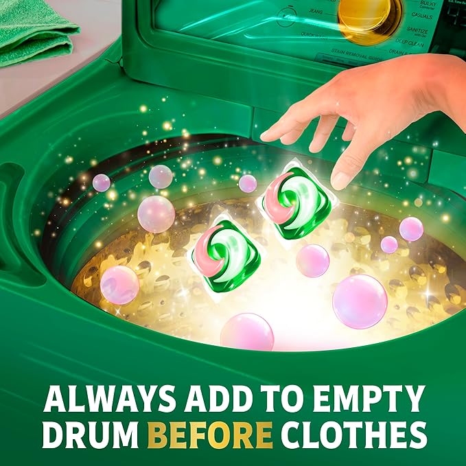Gain Flings! "Wicked: For Good" Limited Edition Laundry Detergent Pacs, 42 Count, Fantabulous Floral Scent, 3 in 1 HE Detergent Pacs with Oxi Boost and Febreeze