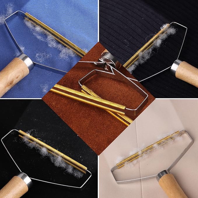 2pcs Pet Hair Remover,Portable Lint Removers,Reusable Remover Brush Tool for Clothes,Portable Lint Remover Shaver to Remove Lint from Carpets Rugs Cashmere Coats and Cars