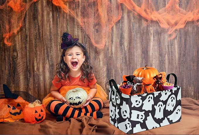 Rectangle Gift Shelf Nursery Storage Basket Laundry Hamper Storage Box and Bins for Home Clothes with Handles