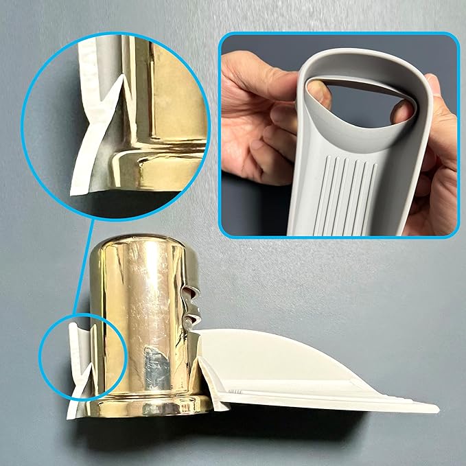 2-Pack Dishwasher Air Gap Cover Water Ramp Silicone Splash Guard, 4° Overflow Spout Extender for Dishwasher,Universal Accessory For Dishwasher Air Gap,Replacement Dishwasher Air Gap (Grey,Black)