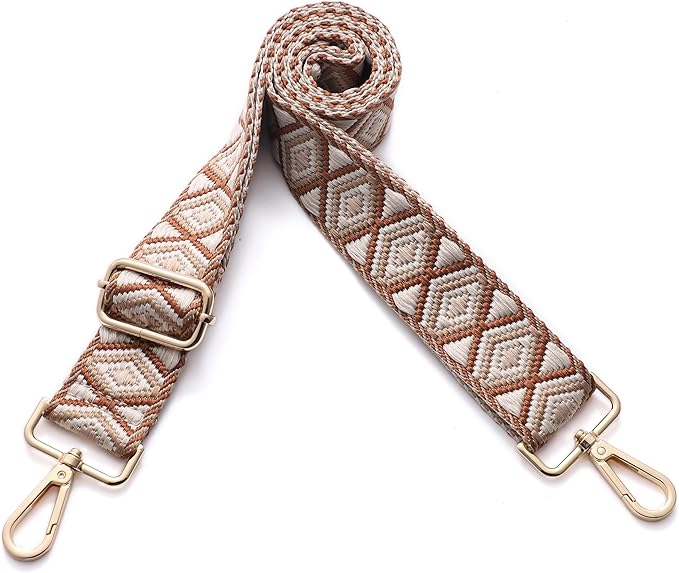 S-Jacorry Purse Strap Replacement Crossbody Wide Shoulder Strap Adjustable Canvas Straps Handbag Strap Replacement Belts
