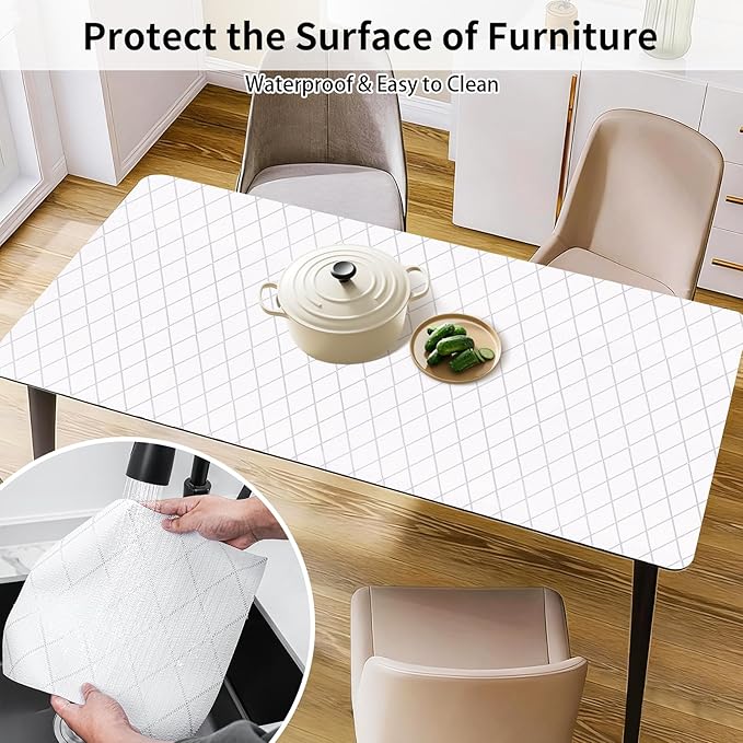 Shelf and Drawer Liner for Kitchen Cabinet,12 in x 30 FT Non-Adhesive Rhombus Cabinet Liners for Shelves Non-Slip Waterproof Kitchen Drawer Liners Contact Paper Shelf Paper with Knife and Tape Measure