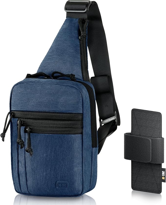 M-Tac CCW Sling Bag for Men & Women - EDC Shoulder Bag Tactical - Crossbody Concealed Carry Bag - Mens Chest Pack