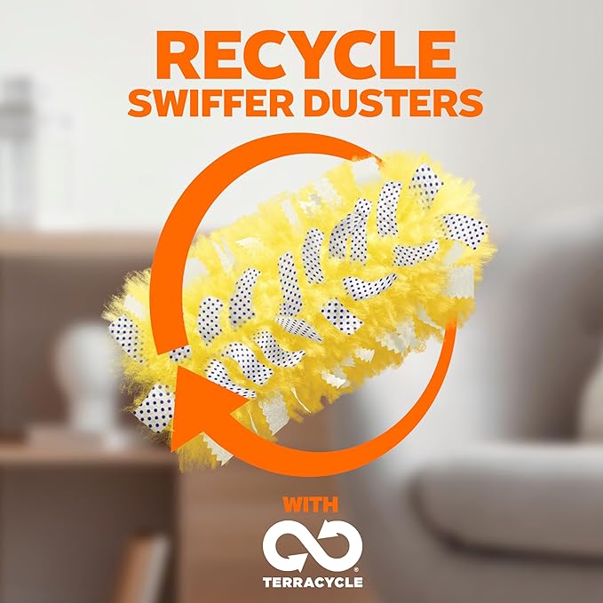 Swiffer Dusters Heavy Duty Multi-Surface Duster Refills for Cleaning, Lavender, 11 Count (Pack of 3)