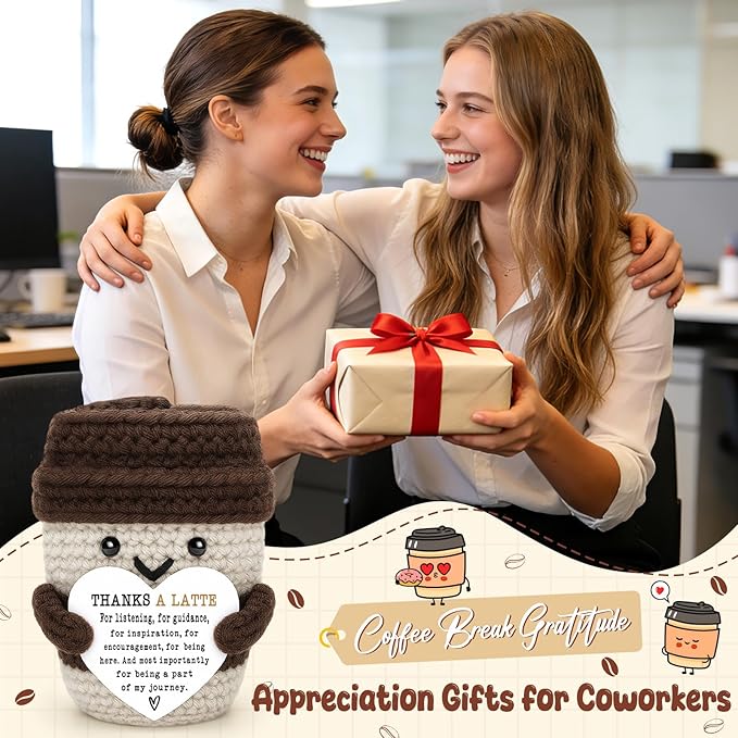 Agantree art Thank You Gifts Coworker Teacher Boss Best Friend Birthday Farewell Retirement for Coffee Lover Women Men Graduation Gifts for Teacher Mentor Tutor Coach Nurse Doctor Appreciation