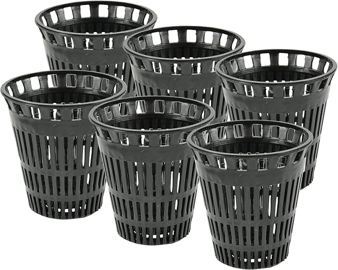 Danco Catcher Replacement Baskets for Stand-Alone Shower Trap, Hair Drain Clog Prevention, Pack of 6, Black, (10739P)