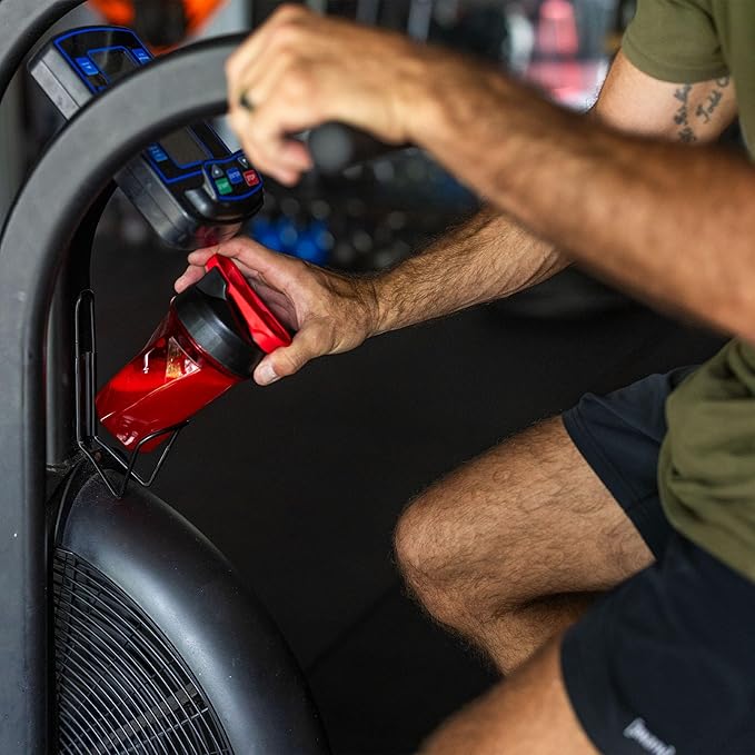 YETI Yonder Helimix Vortex Blender Shaker Bottle Holds up to 20oz | No Blending Ball or Whisk | USA Made | Portable Pre Workout Whey Protein Drink Shaker Cup | Dishwasher Safe, Venom