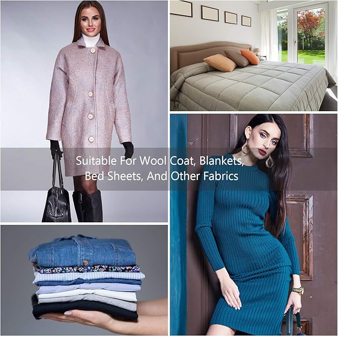 Boao 3 Pcs Sweater Combs to Remove Pilling Sweater Defuzzer Multi-Fabric Shaver and Cashmere Comb Wool Pilling Remover Pills for De-Pilling Clothing Garments Knits Scarves Wool Coats Pants Care