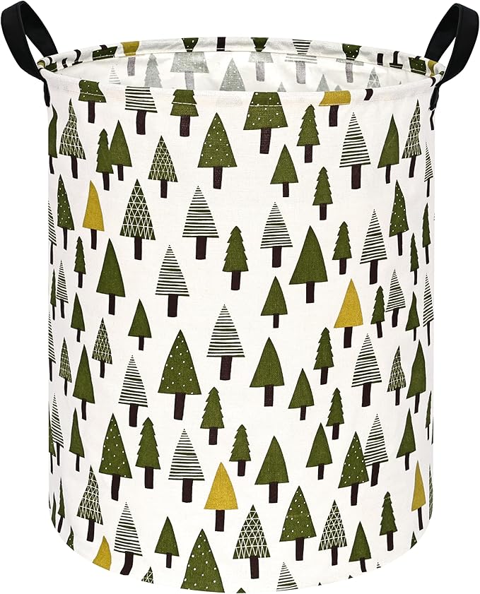 Round Laundry Basket Storage Bins Nursery Hamper Gift Baskets for Home,Office,Home Decor