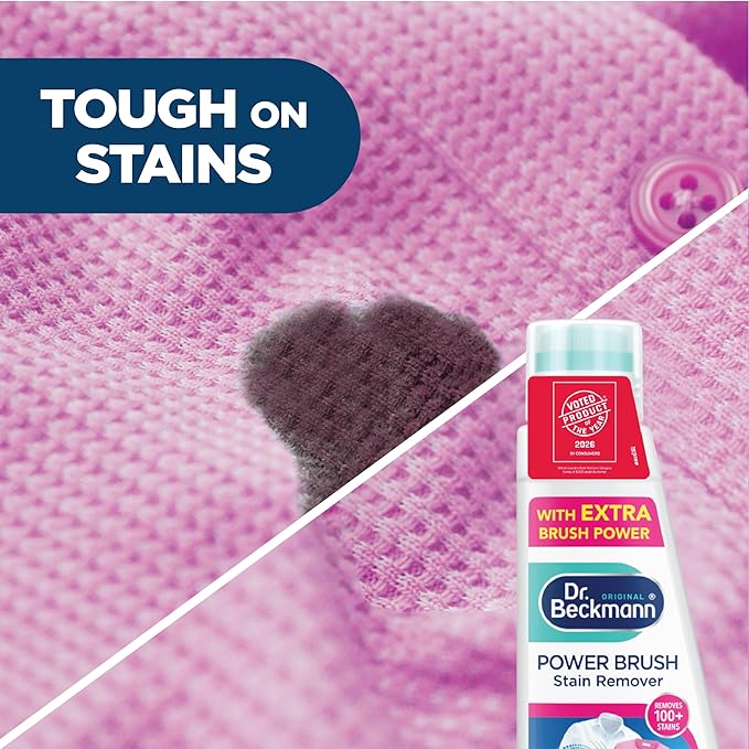 Dr. Beckmann Power Brush Stain Remover | fights even stubborn new & dried-in stains | 250 ml