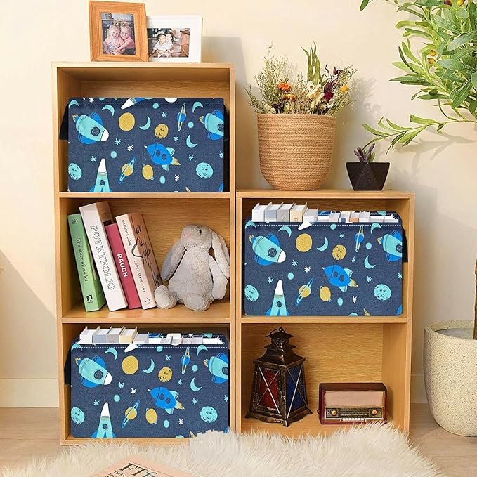 Baby Waterproof Storage Basket Toys Organizer Nursery Bins for Women Kids Hamper for Organizing Home/Dorm/Kitchen/Pet/Office/Closet/Shelf/Room Decor