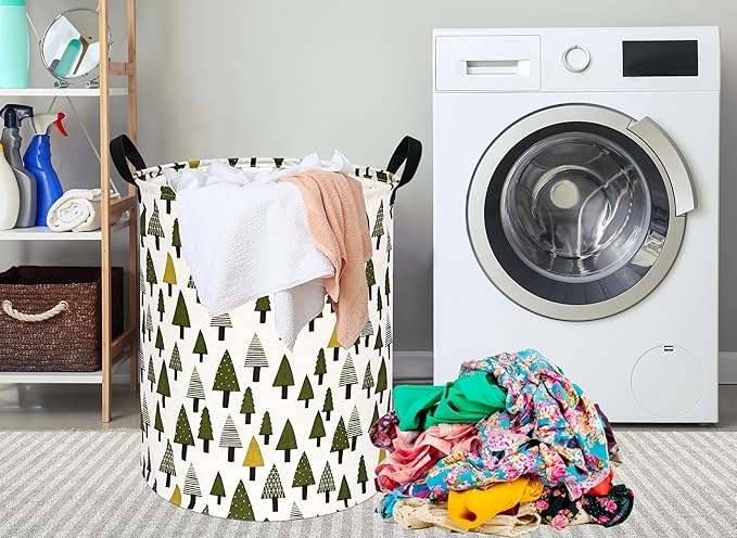 Round Laundry Basket Storage Bins Nursery Hamper Gift Baskets for Home,Office,Home Decor
