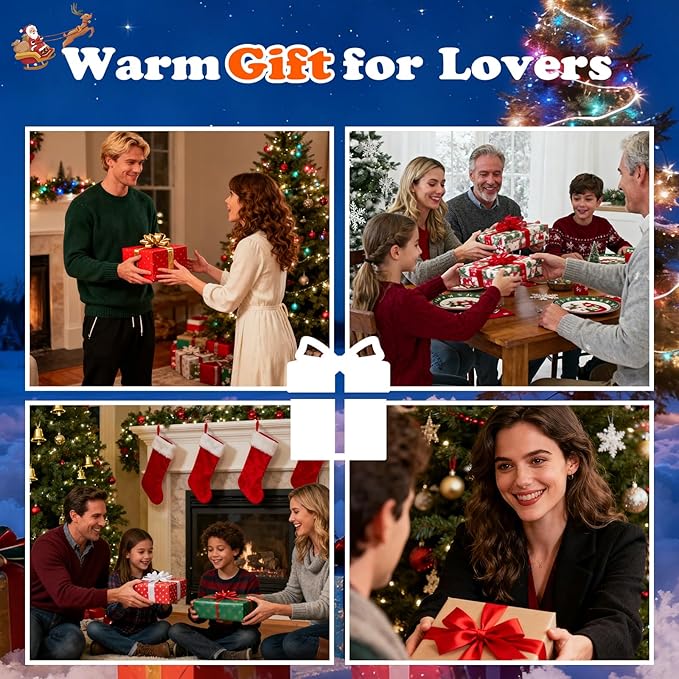 Rechargeable Hand Warmer 2 Pack, LED Display & 4 Levels, Ultrathin Electric Hand Warmers Portable USB Pocket Heater Fits Gloves for Hunting Essentials, Camping, Raynauds, Gifts for Christmas