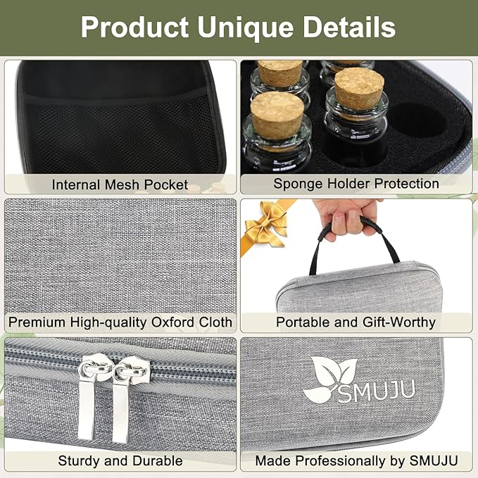 40 Slots Seed Storage Organizer with 20 Seed Envelopes, Sturdy Organizer Storage Box with Label Stickers, Glass Container for Flower Vegetable Garden Seed Saving (Seeds not Included)