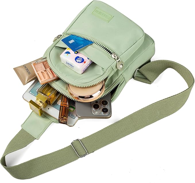 Banelu Sling Backpack Crossbody Sling Bag for Women Men, Small Fanny Pack Cross Body Bag for Outdoors Hiking Traveling