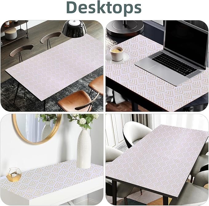 Shelf Liner for Kitchen Cabinets Non Adhesive Drawer Liner Non-Slip Thickened Shelf Liner Paper Strong Easy to Clean for Tool Box Refrigerator with Knife and Tape Measure, Gold Arrow, 11.8 x 354.3 in