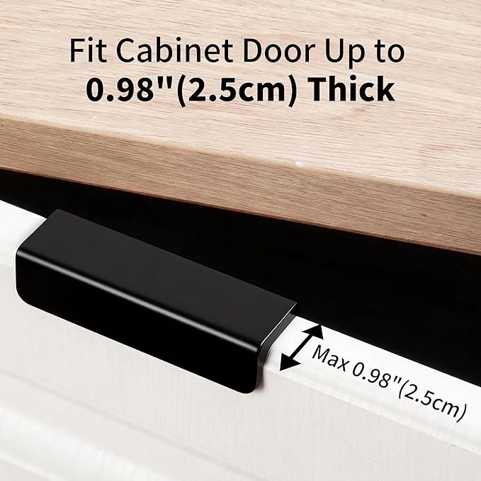 Over Cabinet Door Paper Towel Holder for Kitchen Cabinet Stainless Steel, Under Sink No Drilling Roll Dispenser for RV, Black