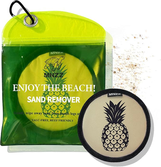 MNZZ Sand Remover Sand Eraser Bag Quick Dry Compact Lightweight Beach Pool Travel Outdoor Essentials Blanket Umbrella Towel Clip Shovel Toy Tent Shade Chair Cover Canopy Picnic Kit