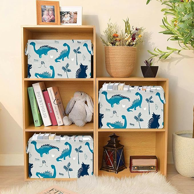 Baby Waterproof Storage Basket Toys Organizer Nursery Bins for Women Kids Hamper for Organizing Home/Dorm/Kitchen/Pet/Office/Closet/Shelf/Room Decor