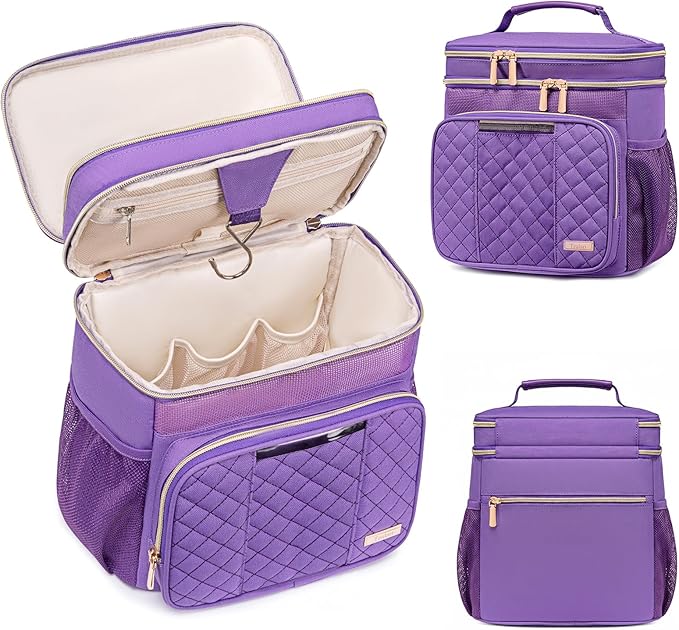 Large Toiletry Bag for Women Men, Bathroom Bag, Water Resistant Shower Bag, Makeup Bag, Portable Shower Caddy for College Dorm, Hanging Travel Toiletry Bag with Transparent Waterproof Phone Pocket