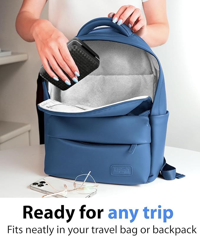 Travel Pill Organizer Box – Moisture Proof Case with Magnetic Closure, Large 8-Compartment Holder for Pills, Vitamins and Supplements, Reliable Medicine Organizer for Daily Use at Home or on The Go