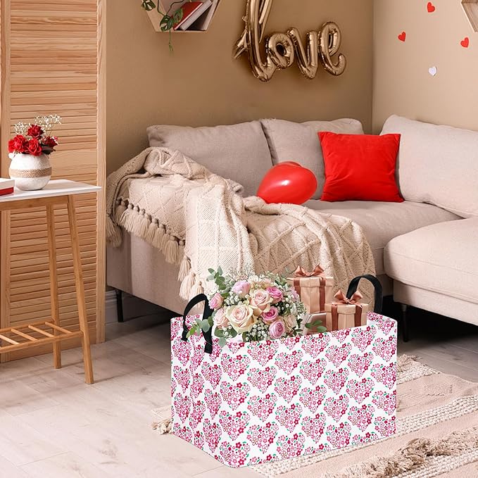 Kids Hamper Storage Bins Organizer Toy Box Laundry Basket Large Canvas Collapsible Chest for Home/Dorm/Kitchen/Pet/Office/Closet/Shelf/Gift Baskets