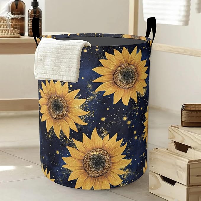 Laundry Basket,Turtle Fish and Coral Large Canvas Fabric Lightweight Storage Hamper Organizer Dirty Clothes Collapsible Waterproof for College Dorms,Bathroom