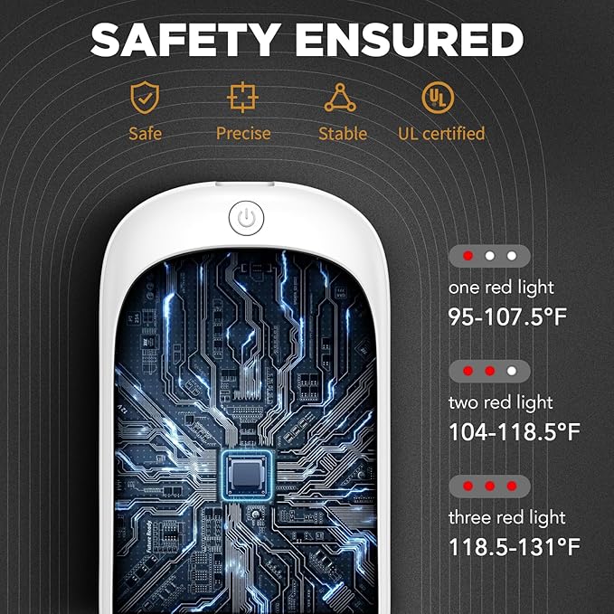 2 Pack Hand Warmers Rechargeable, Portable Electric Hand Warmers Reusable, USB 2 in 1 Handwarmers, Outdoor/Indoor/Warm Gifts for Men Women Kids