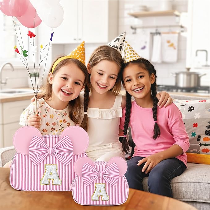 Christmas Gifts | Personalized Initial Makeup Bag | Purple Cosmetic Bags Travel Bag | 8 9 10 11 12 13 14 15 16 Years Old Girl Gift Teen Girl Kids Gifts Trendy Stuff V