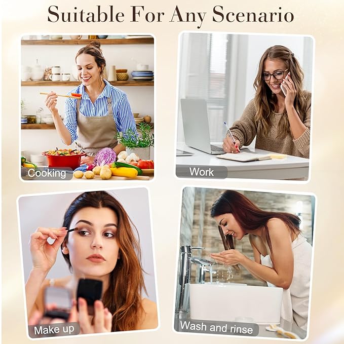 3PCS Large Hair Claw Clips for Thick Hair - 4 Inch Acrylic Strong Hold Non-Slip Barrettes Hair Clamps for Women - Big Rectangle Hair Clips for Curly Hair, Updo, Bun, Ponytail (white&blue&pink）