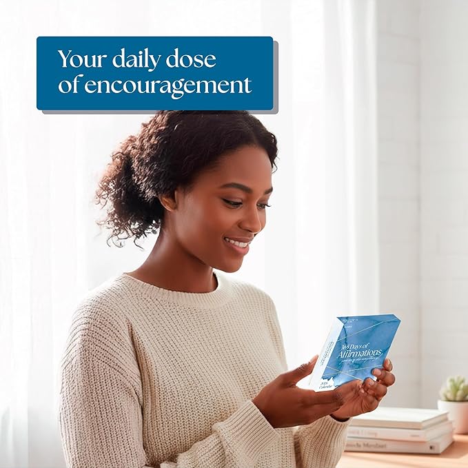 2026 Positive Affirmations Daily Desktop Calendar | 365 Days Of Affirmations To Motivate, Inspire, and Calm. Positive Self Care Daily Ritual To Nourish The Soul. Daily Rip Off Calendar To Encourage Positivity