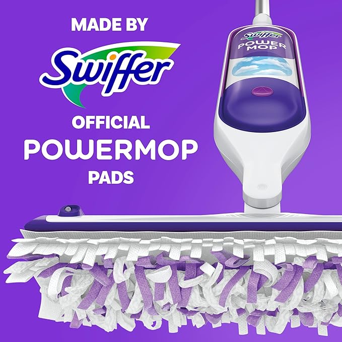 Swiffer PowerMop Multi-Surface Mopping Pad Refills,Made by Swiffer,for Floor Cleaning,11 Count (Pack of 2)