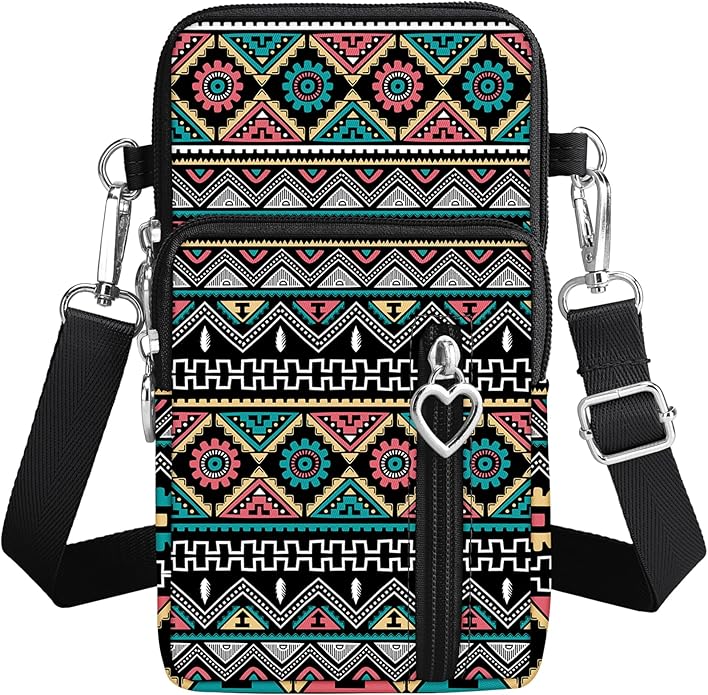 BIAOTIE Lightweight Small Crossbody Bags Cell Phone Purses Travel Pouch Shoulder Bag for Women