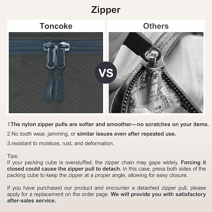 8-Piece Packing Cubes for Travel, Mesh Luggage Organizers with Shoe Bag, Toiletry Bag, Laundry Pouches, 4 Sizes (XL/L/M/S) for Suitcase Organization, Men Women Kids, Black